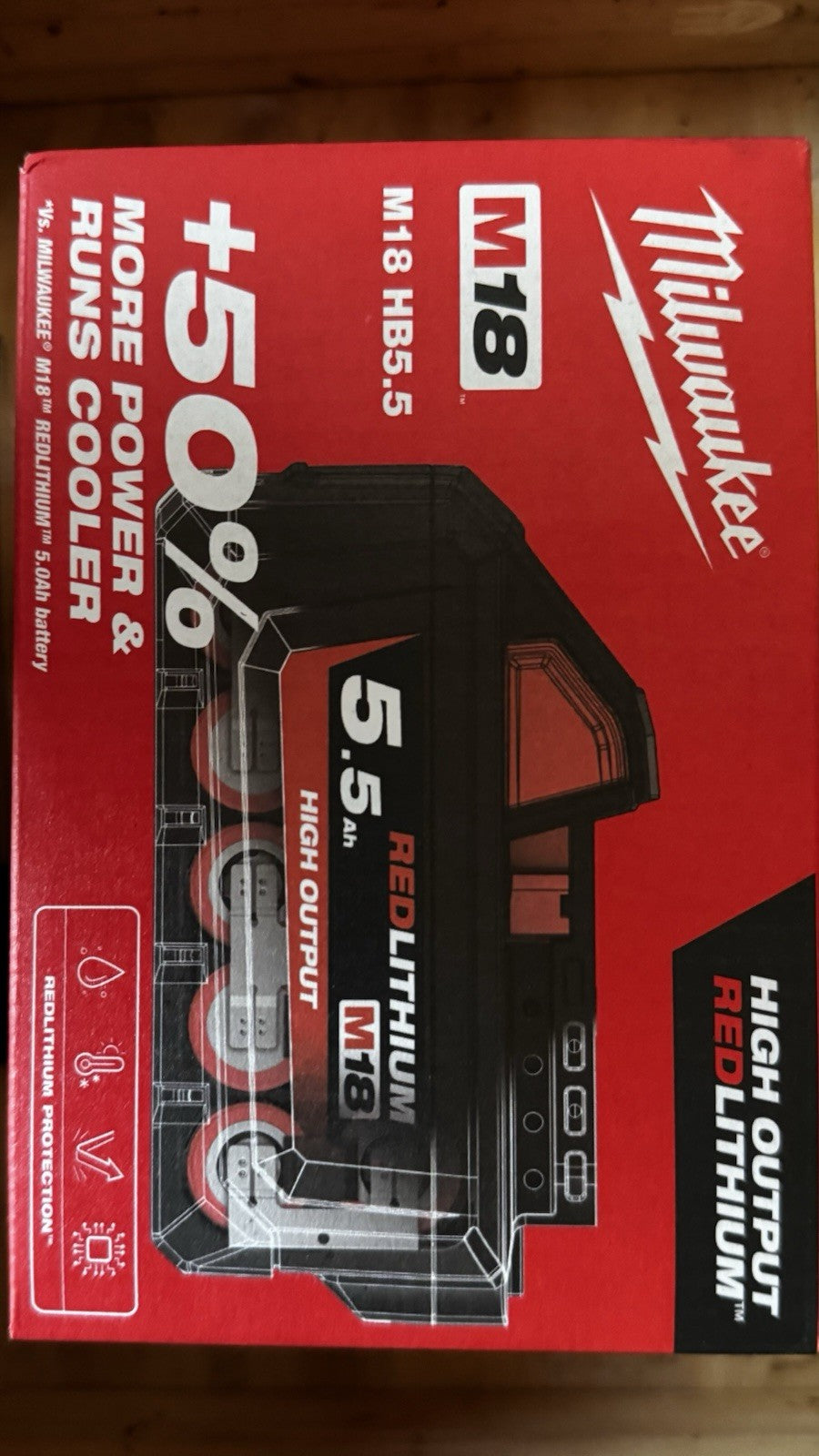 Genuine Milwaukee 5.5Ah High Output Battery (✅BRAND NEW SEALED✅