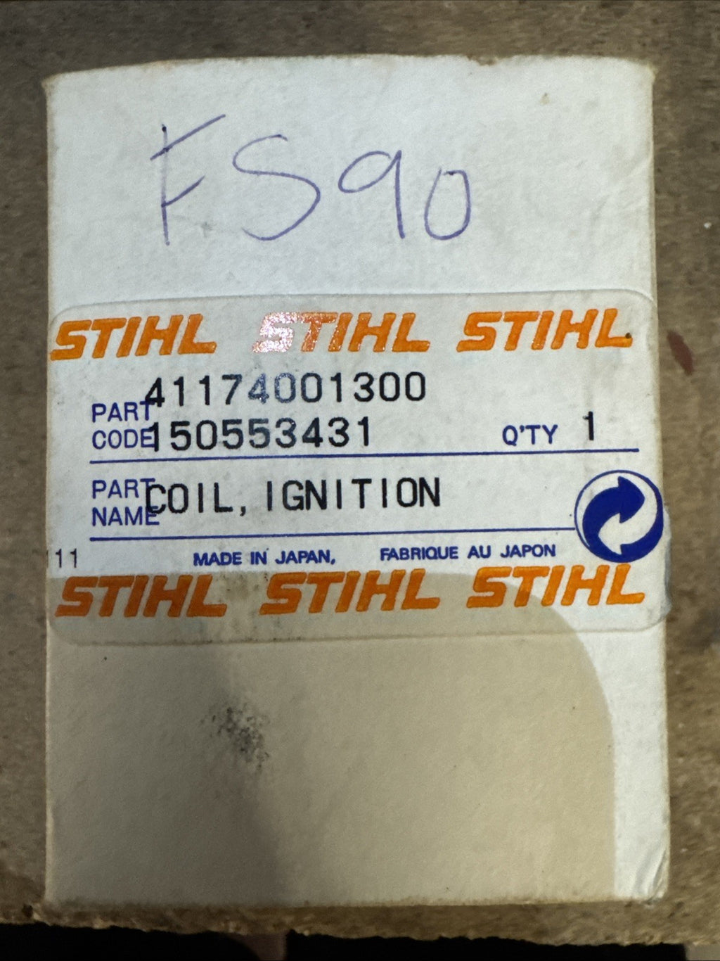 OLDFS96/90 Coil BRAND NEW GENUINE STIHL IGNOTION COIL (Read Description Please!)