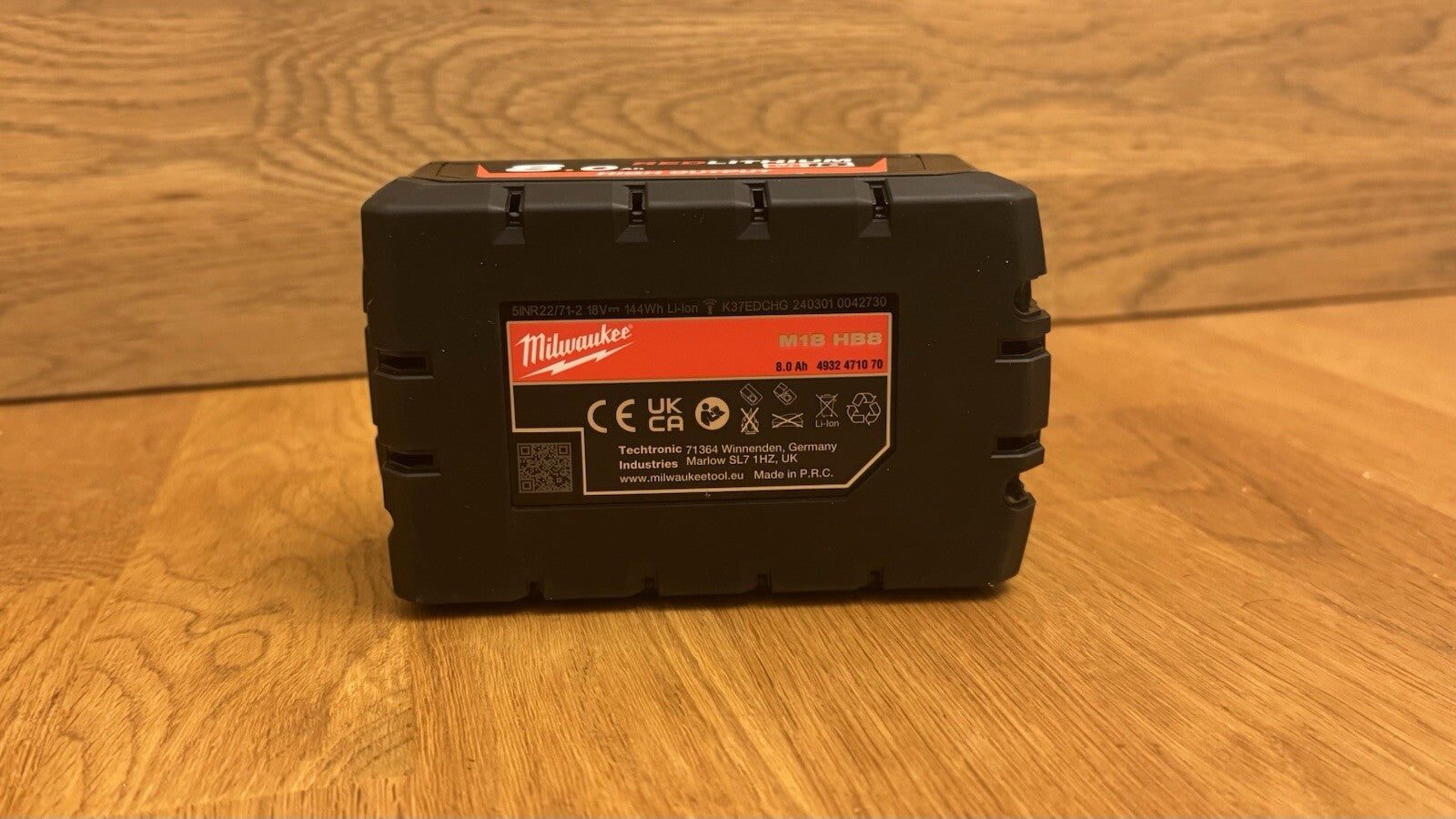 Genuine Milwaukee M18 8Ah High Output Battery